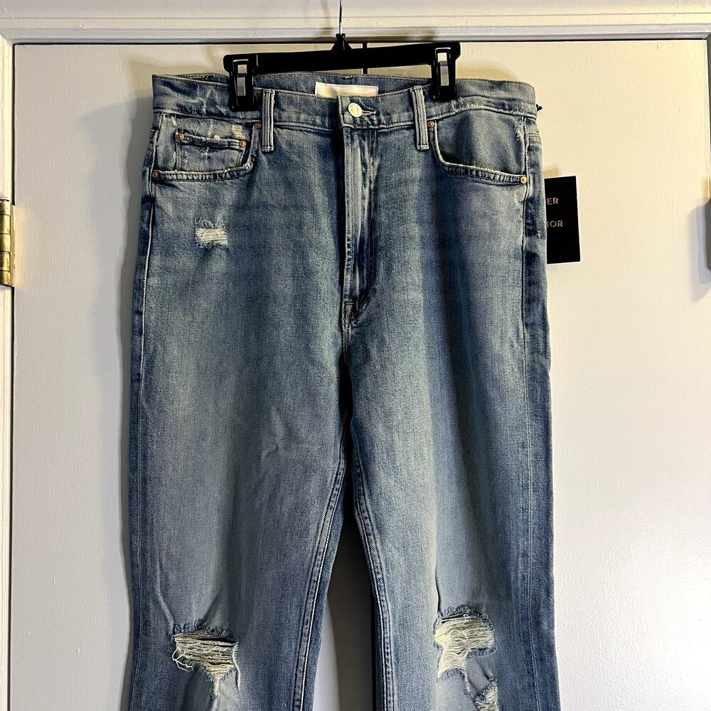 mother high waisted rider skimp the confession jeans size 32 New - Picture 5 of 9